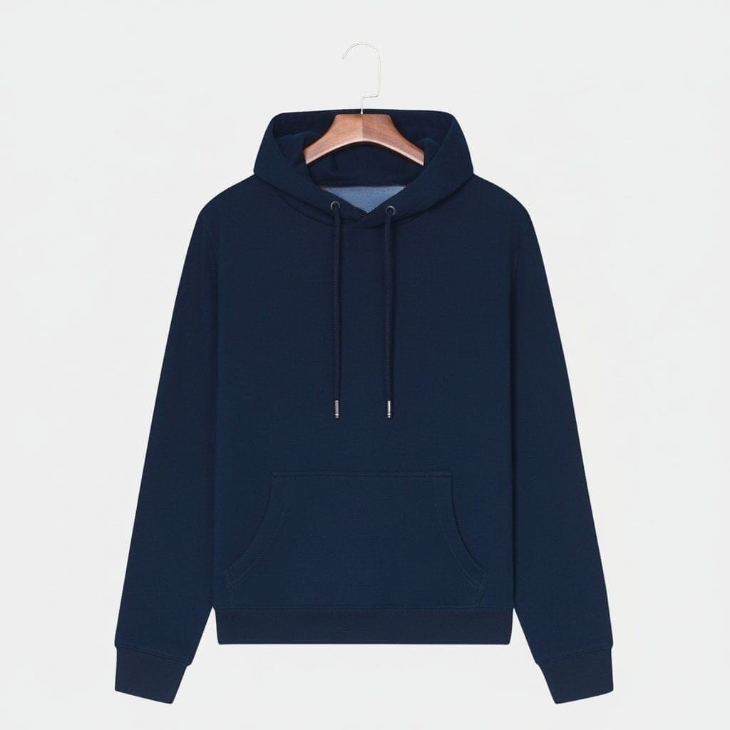 Felpa Essential Shirt - Premium Baumwoll-Sweatshirt Vahler Blau S 