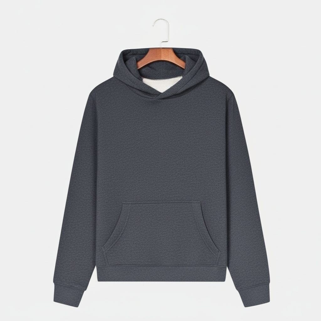 Felpa Essential Shirt - Premium Baumwoll-Sweatshirt Vahler Dunkelgrau S 