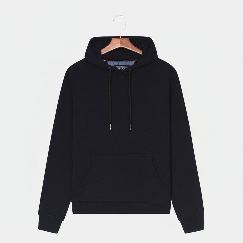 Felpa Essential Shirt - Premium Baumwoll-Sweatshirt Vahler Schwarz S 