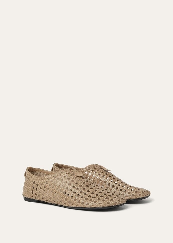 Flacher Slipper Floaty Damen - Foggy Pearl Vahler 
