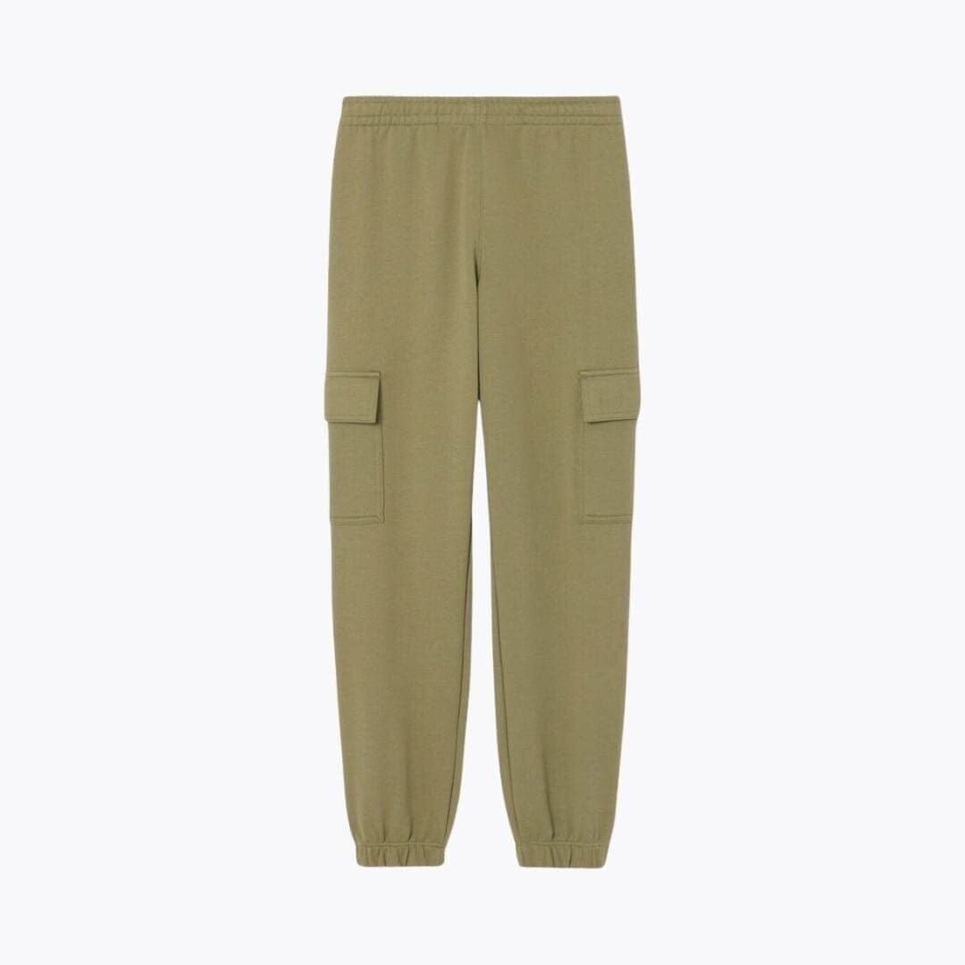 Fleece Cargo Jogginghose Vahler Khakigrün S 