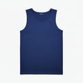 Gewaschenes Jersey Tank-Top Vahler Marineblau S 
