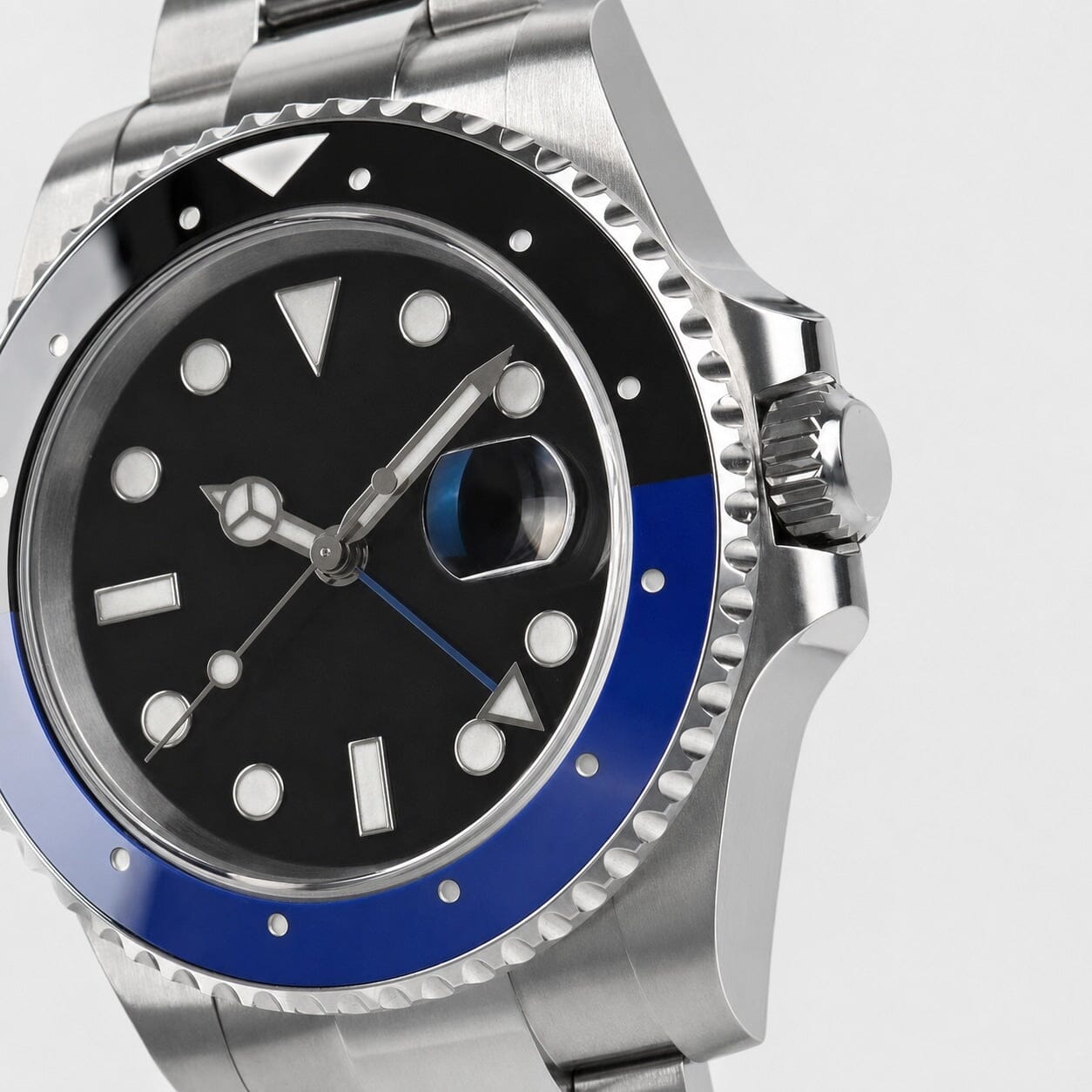 GMT-Master II 116710BLNR "oyster Batman" Herrenuhr Vahler 