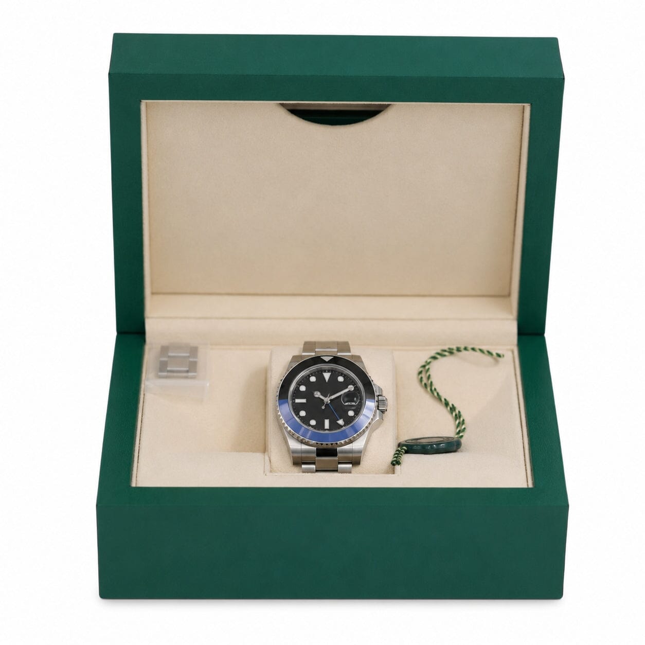 GMT-Master II 116710BLNR "oyster Batman" Herrenuhr Vahler 