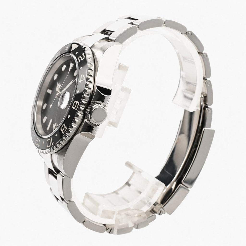 GMT-Master II 116710LN "schwarzes Zifferblatt" 40mm Vahler 