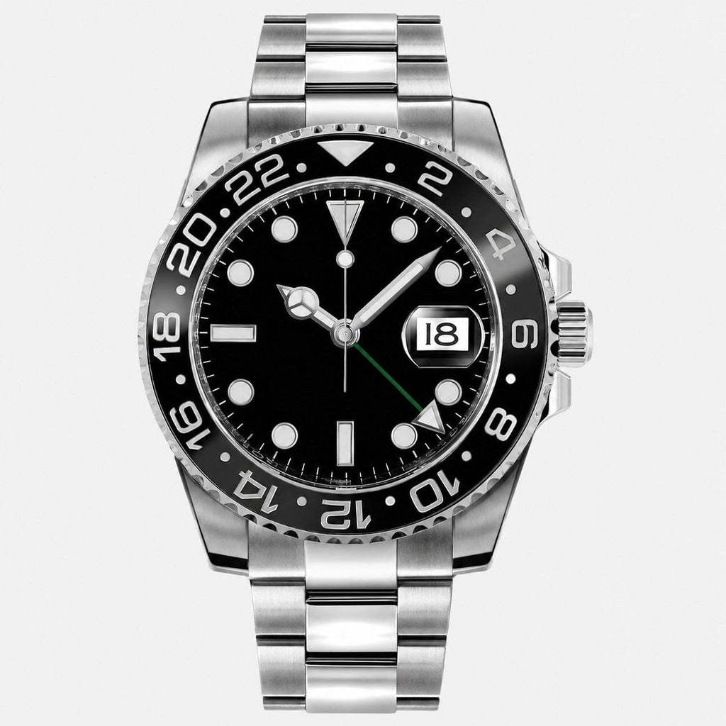 GMT-Master II 116710LN "schwarzes Zifferblatt" 40mm Vahler 