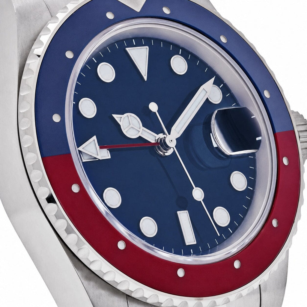 GMT-Master II 116719BLRO "pepsi" Herrenuhr Vahler 