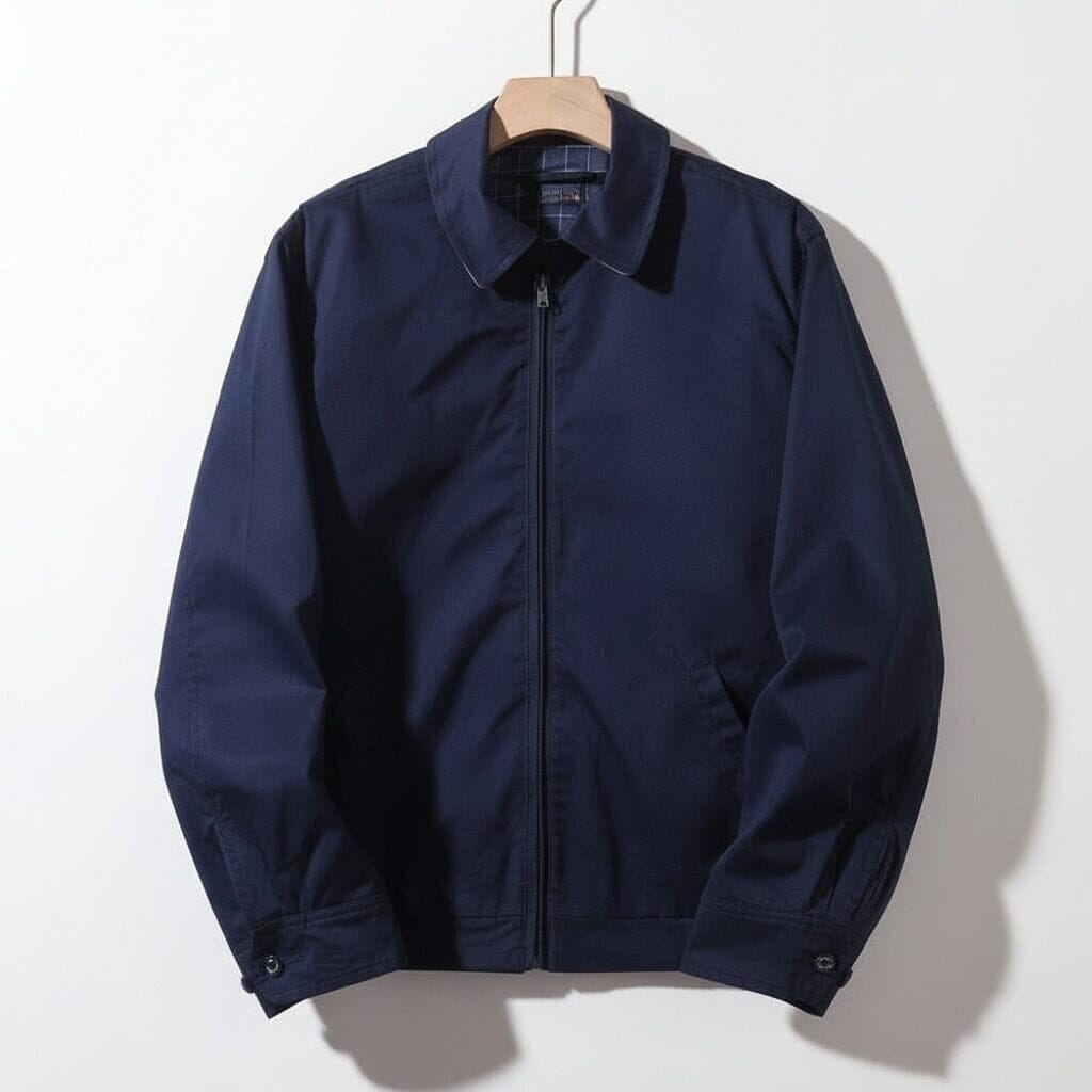 Klassische Modern Bomberjacke Vahler Blau S 