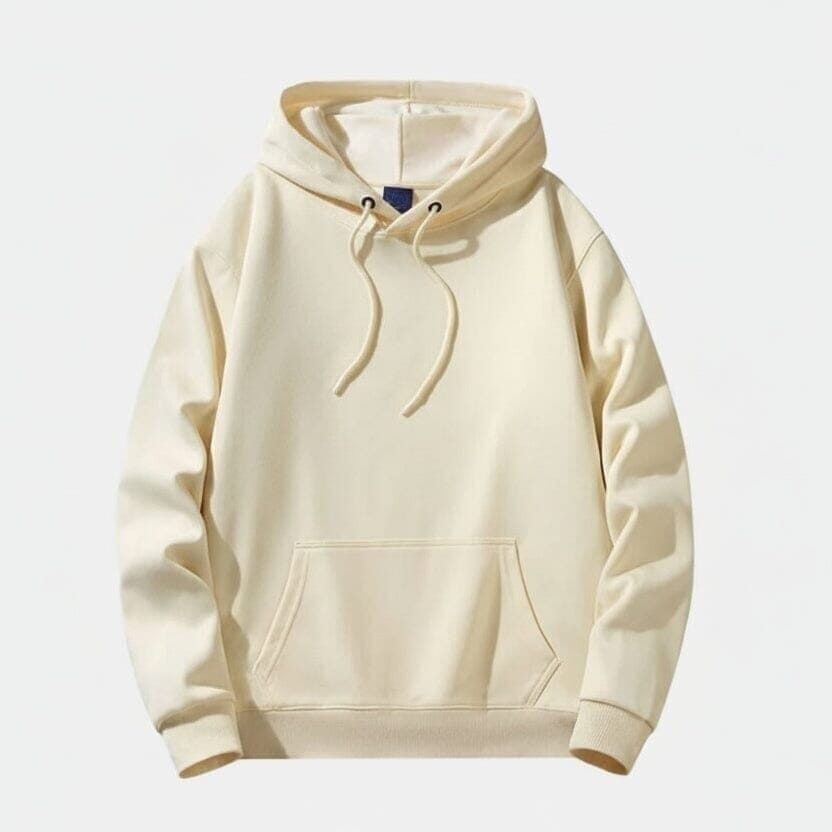 Klassischer Hoodie Vahler Beige S 