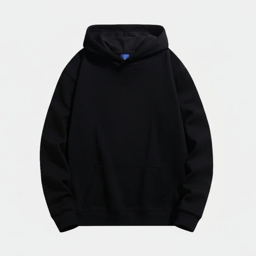 Klassischer Hoodie Vahler Schwarz S 