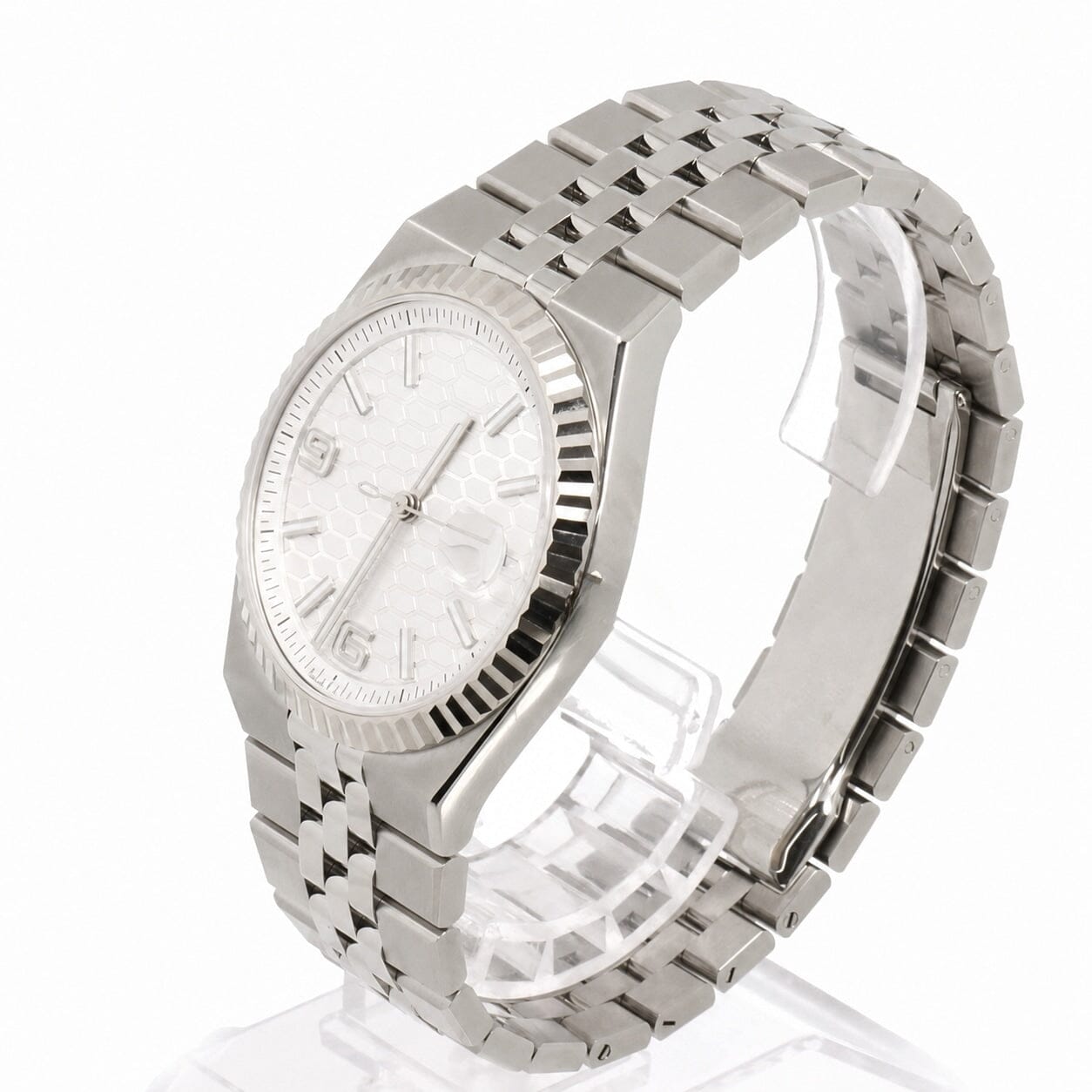 Land-Dweller 127334 "weißes Zifferblatt" 40mm Vahler 