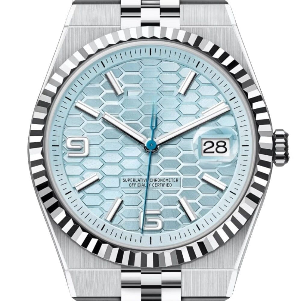 Land-Dweller 127336 "ice Blue Zifferblatt" 40mm Vahler 