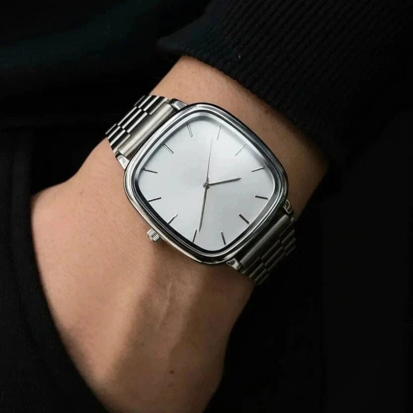 Luxuriöse 36mm Armbanduhr - Wasserdicht | Edelstahl Vahler 