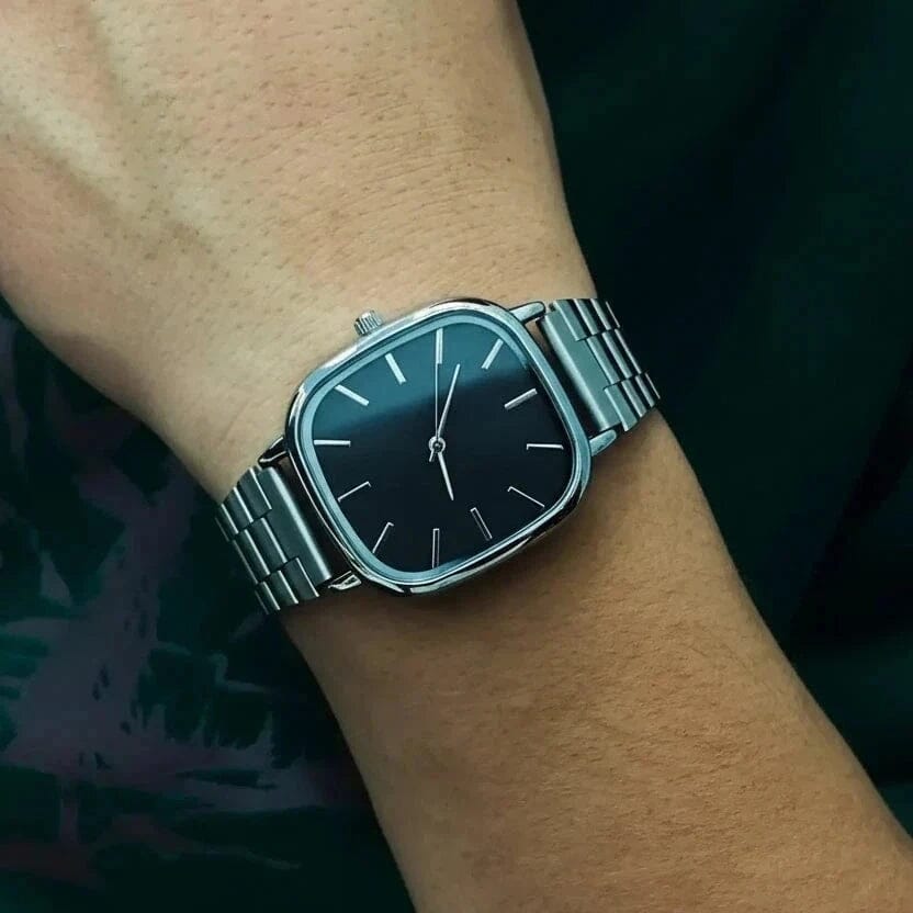 Luxuriöse 36mm Armbanduhr - Wasserdicht | Edelstahl Vahler 