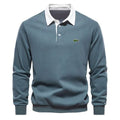 Modern Polo Sweatshirt - Räumungsverkauf Vahler Blau S 