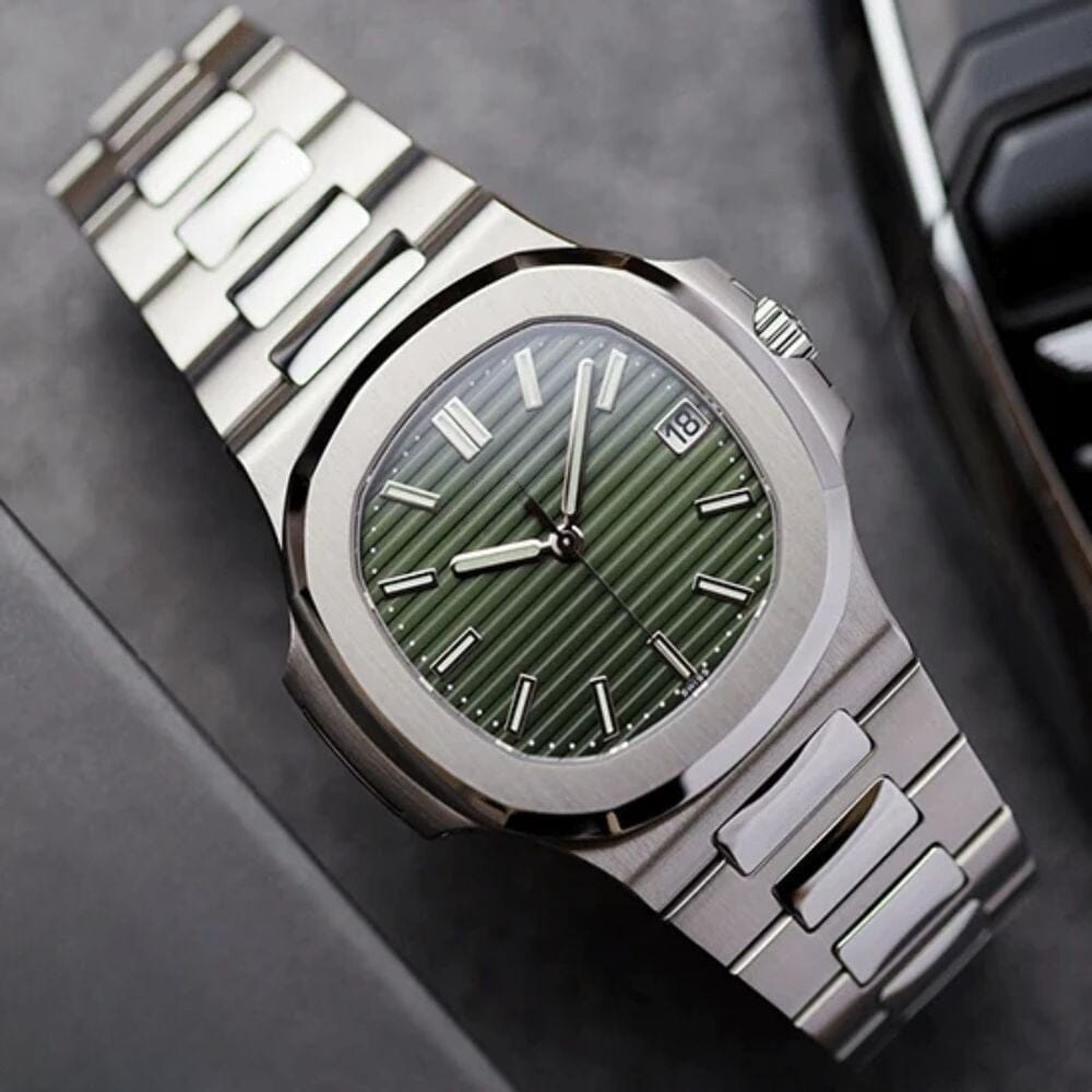 Nautilus 5711/1A-014 "olivgrün" Luxusuhr Vahler 