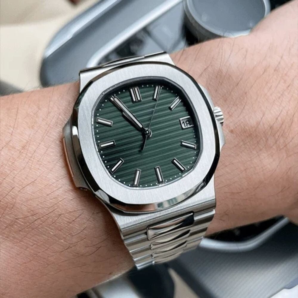Nautilus 5711/1A-014 "olivgrün" Luxusuhr Vahler 