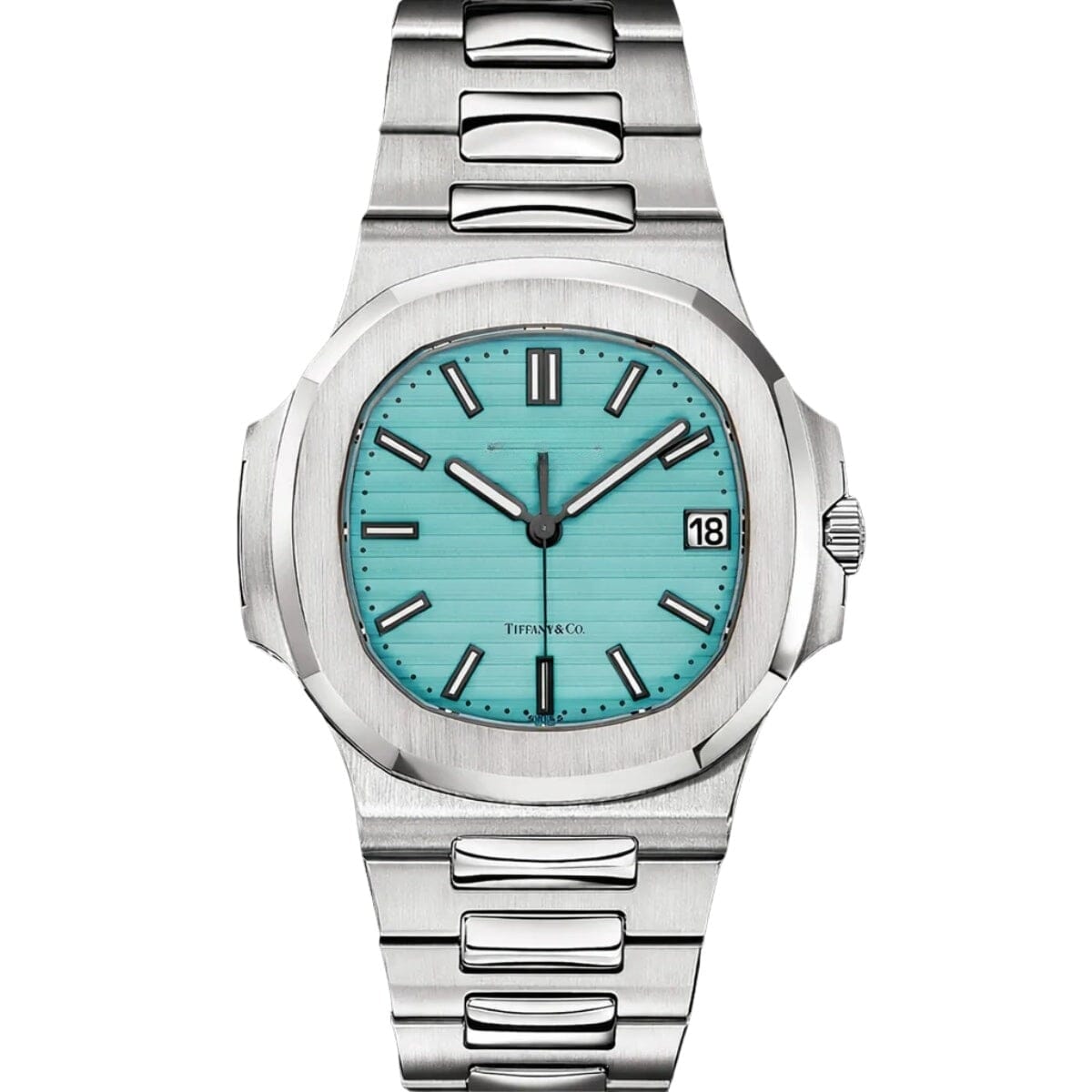 Nautilus 5711/1A-018 "tiffany Blue" Luxusuhr Vahler 