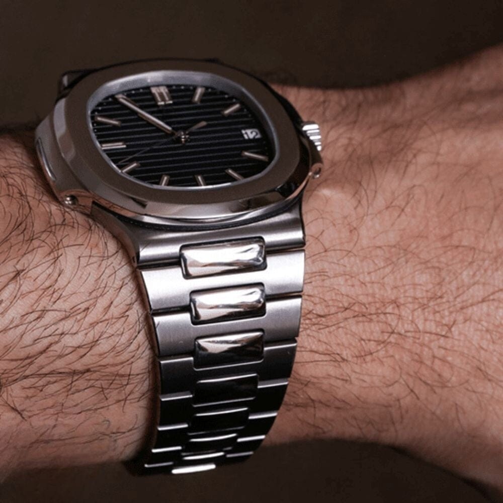 Nautilus 'blue Gradient' Herrenarmbanduhr Vahler 