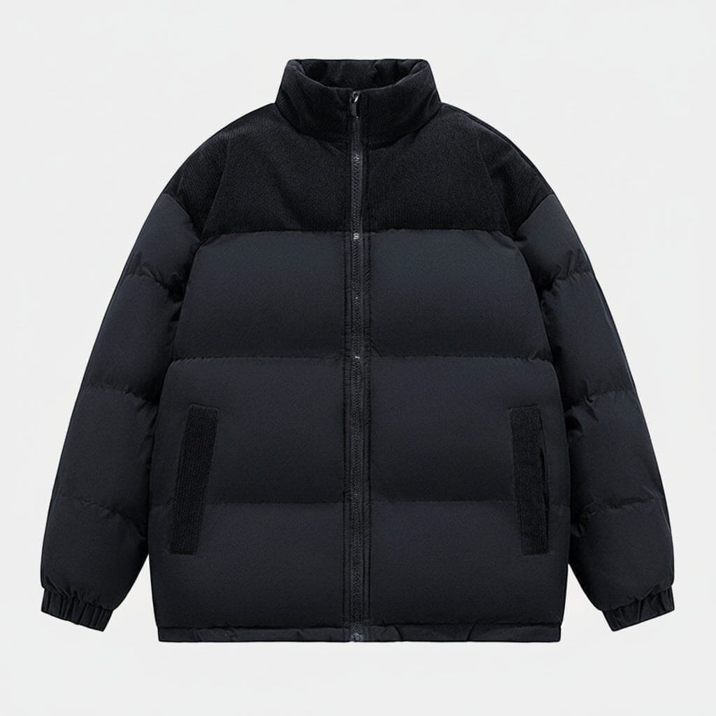 Nuptse Isolierte Daunenjacke Vahler Schwarz S 