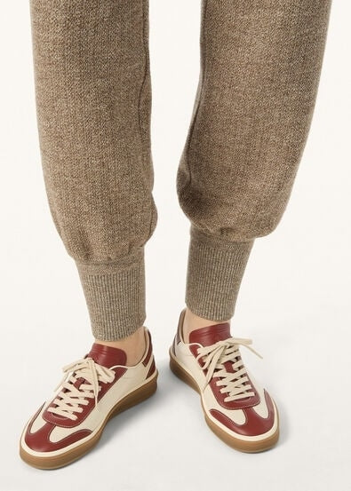 Sneaker Tennis Walk Damen - Natural/deep Kummel