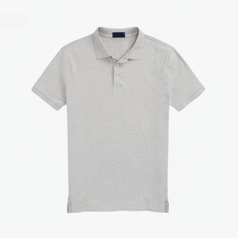 Custom Slim Fit Stretch Mesh Polo-Shirt