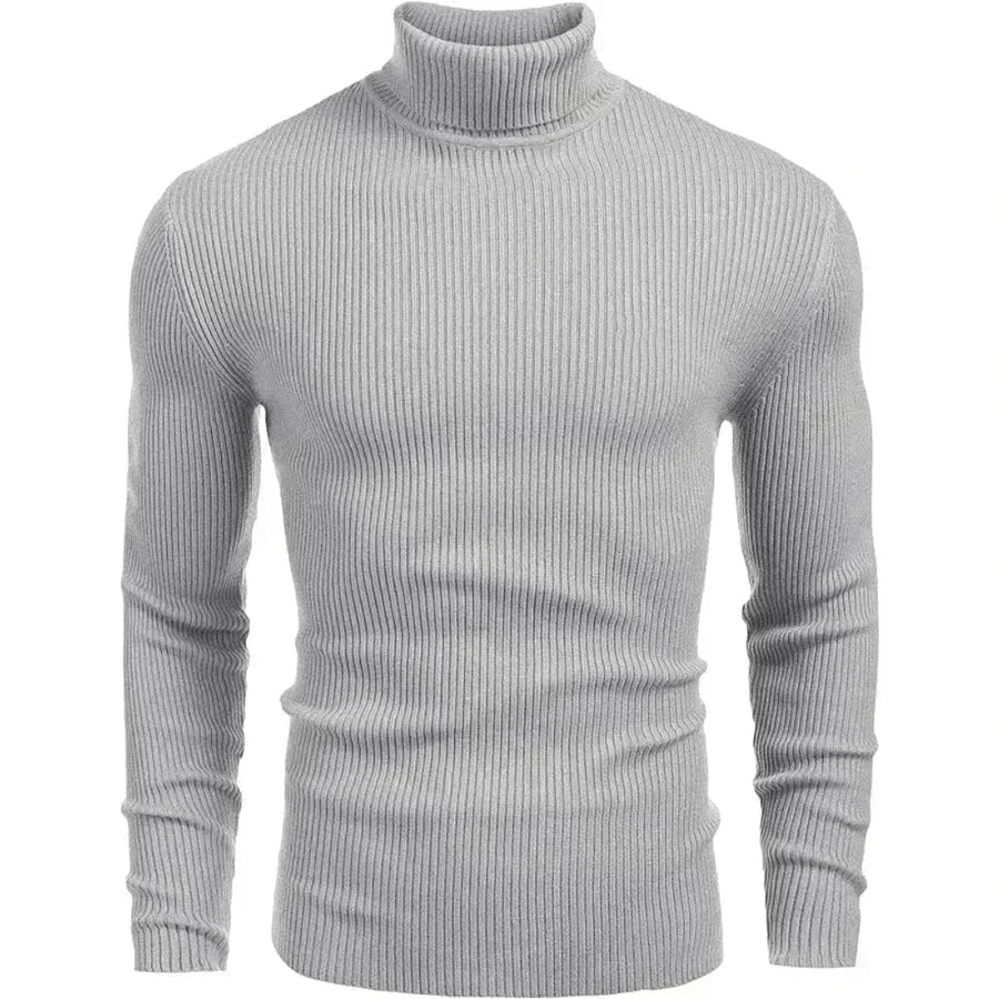 Rollkragen Pullover Classic Knit