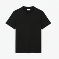Jacquard Piqué T-SHIRT Mit Markenschriftzug