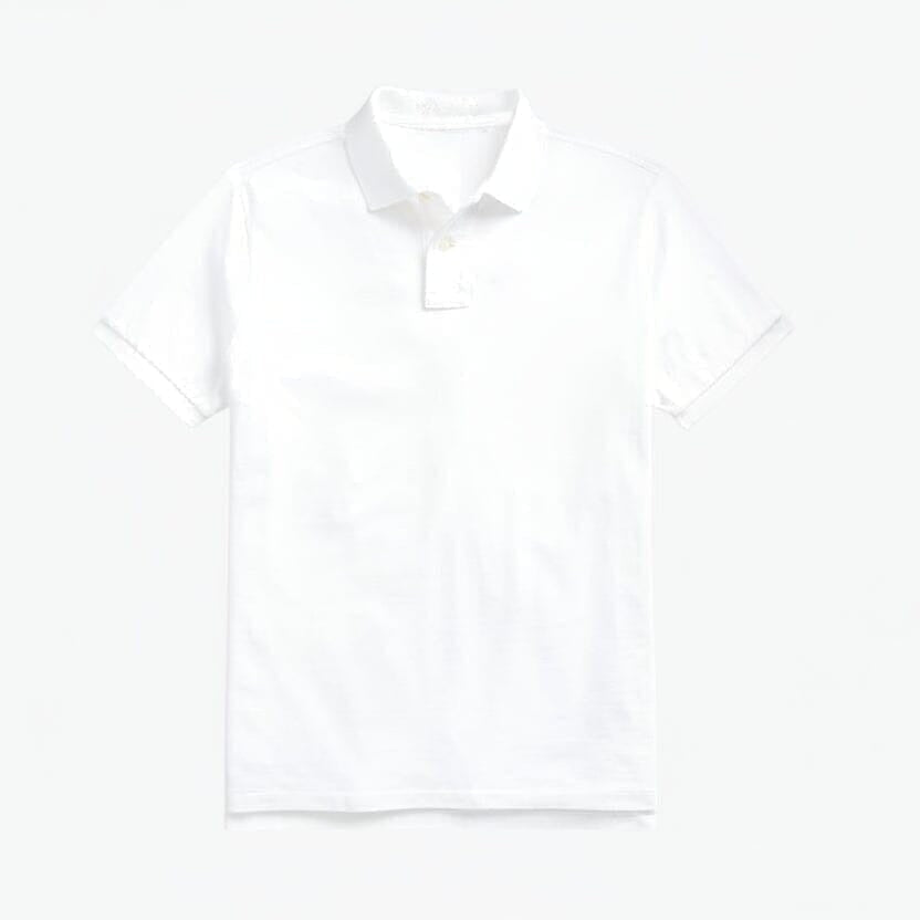 Klassisches Mesh Poloshirt