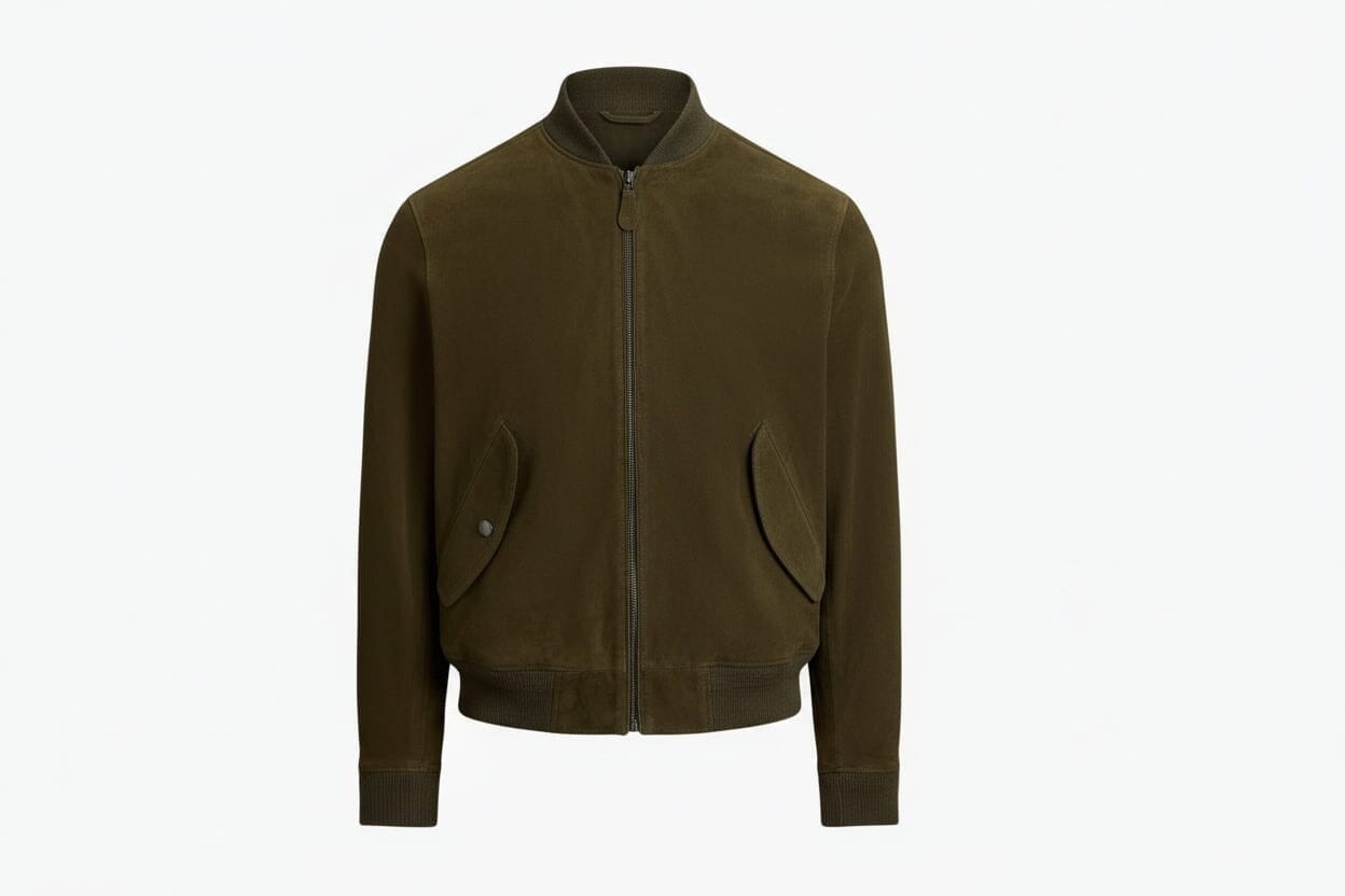 Wildleder Bomberjacke