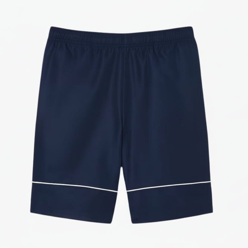 Tennis-Shorts Aus Bedrucktem Diamant-Taft
