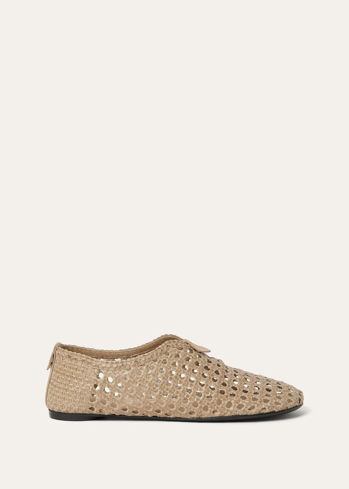 Flacher Slipper Floaty Damen - Foggy Pearl