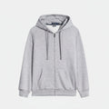 Klassischer Essential Baumwoll-Hoodie
