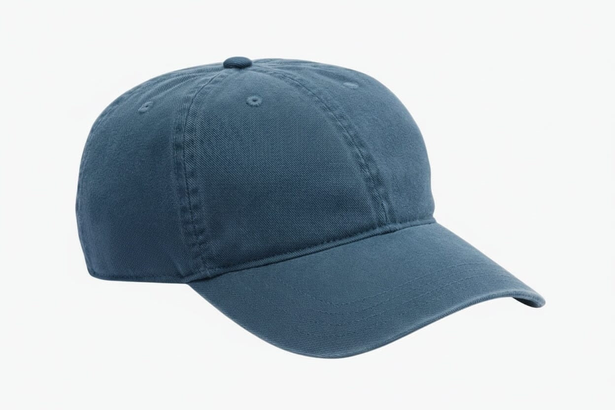 Baseball Cap Aus Gewaschener Baumwoll-Twill