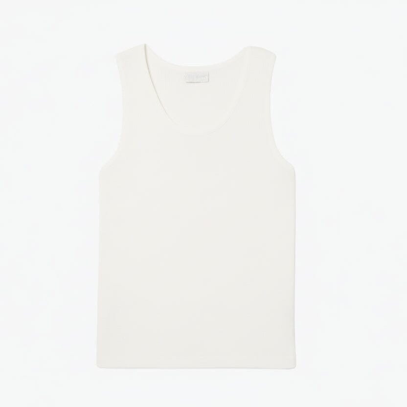 Herren Tank Top Slim Fit Aus Gerippter Baumwolle