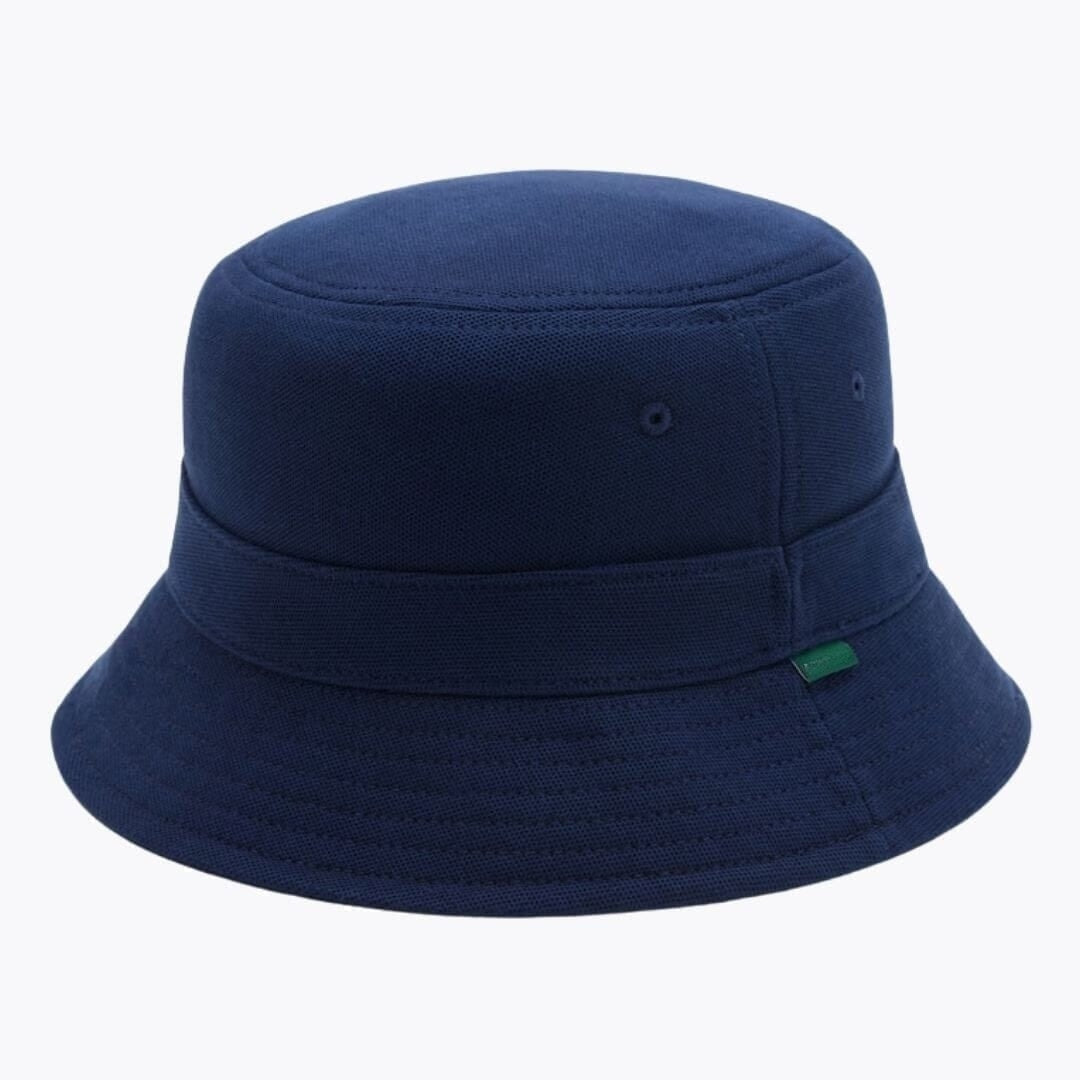 Piqué Bucket Hat Aus Bio-Baumwolle