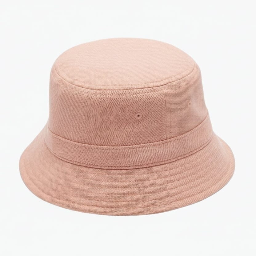Piqué Bucket Hat Aus Bio-Baumwolle
