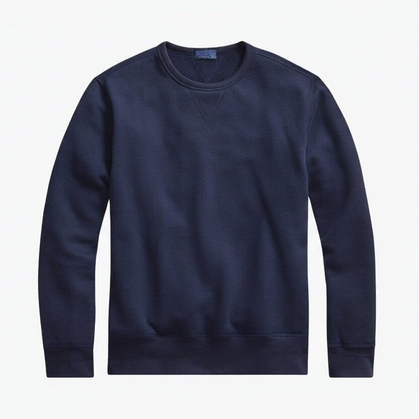 Fleece Sweatshirt Aus Baumwollmischung