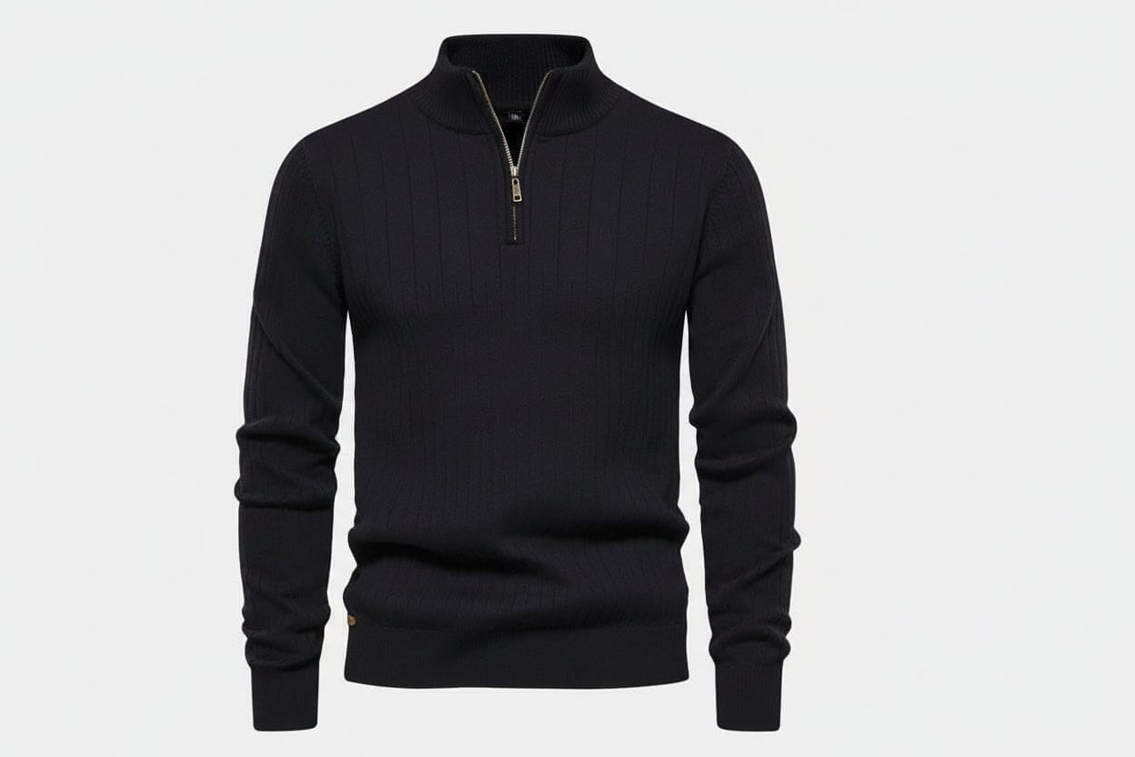 Zip Classic Strickpullover