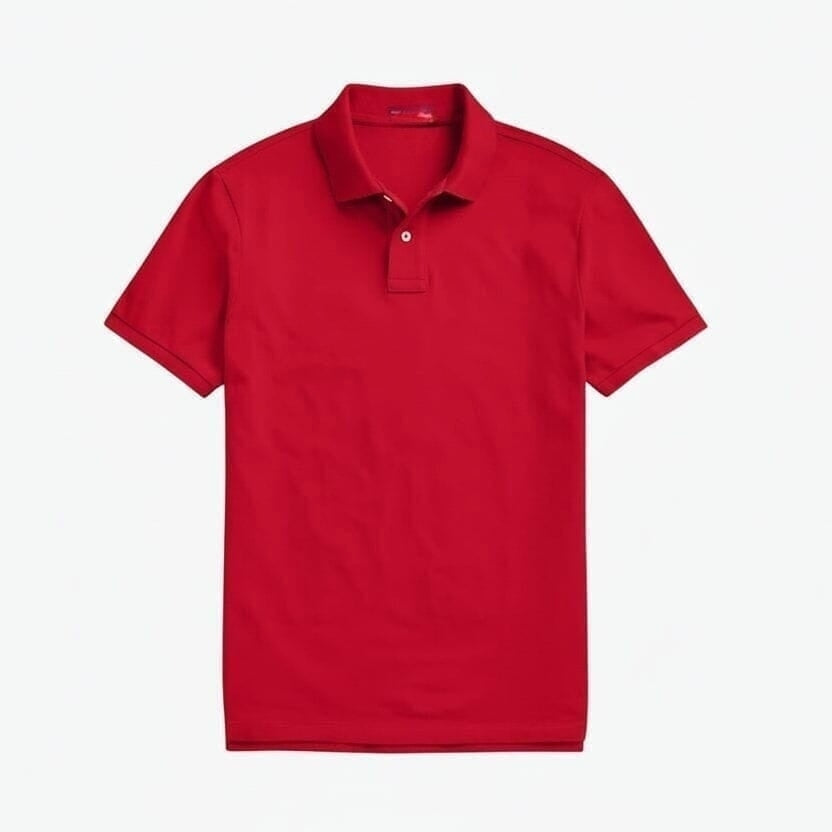 Klassisches Mesh Poloshirt