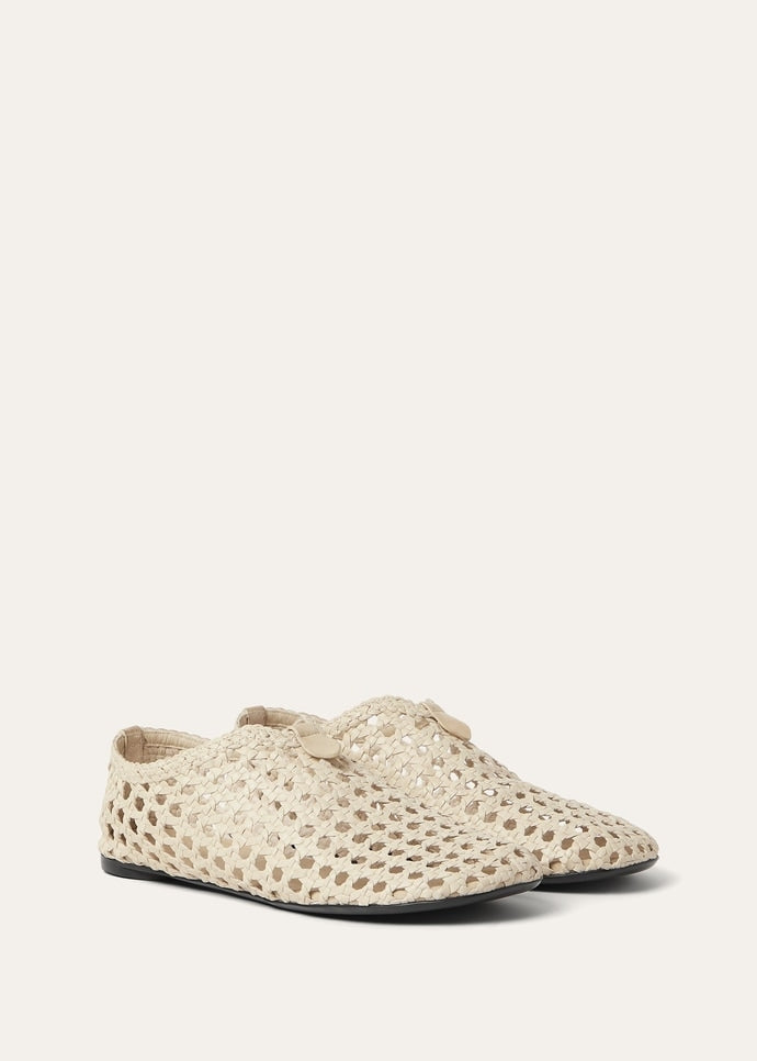 Flacher Slipper Floaty Damen - Buttery Beige
