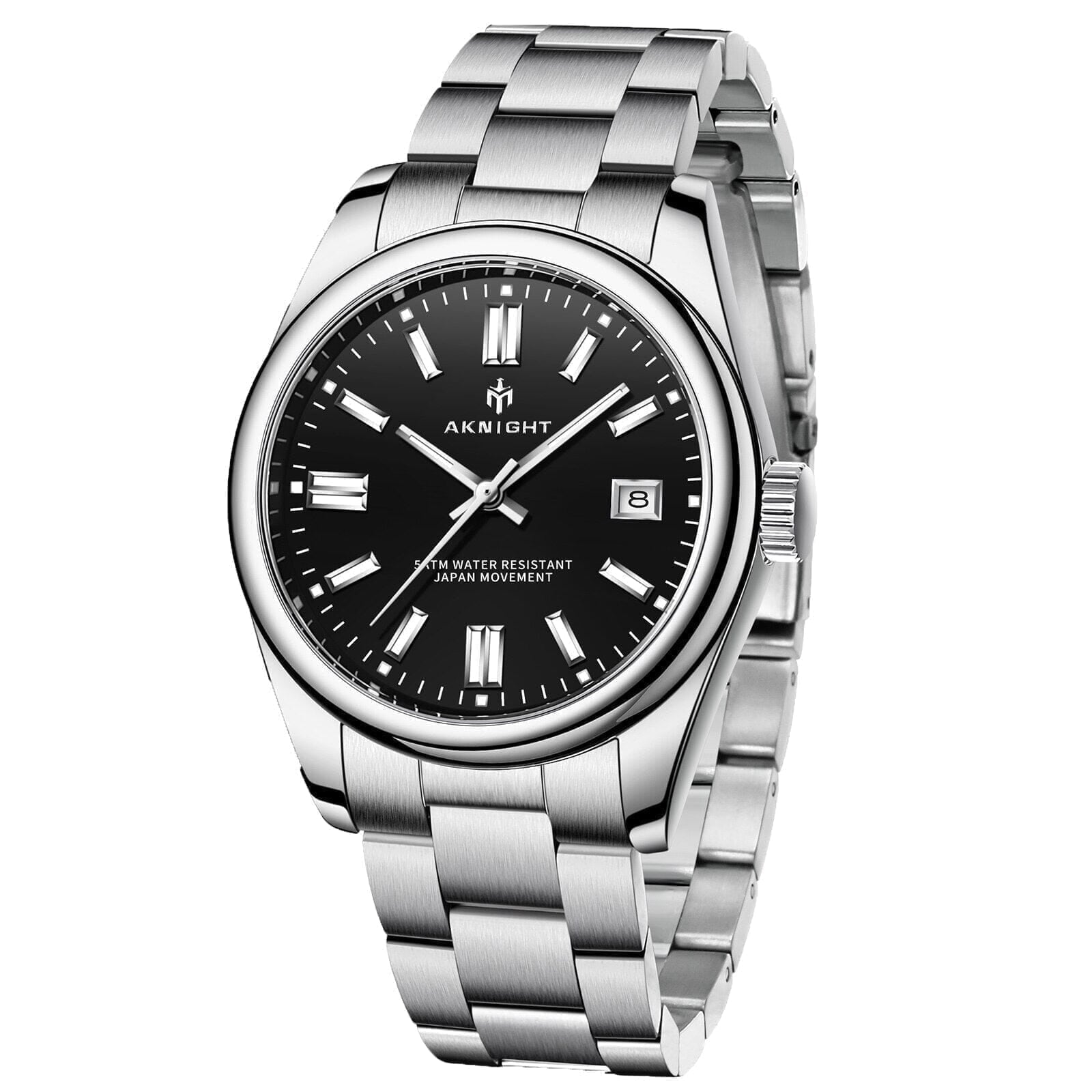 PD Aknight 2113 Herren Quarzuhr - 39mm Edelstahl