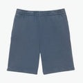 Baumwoll-Fleece Shorts Mit Wascheffekt