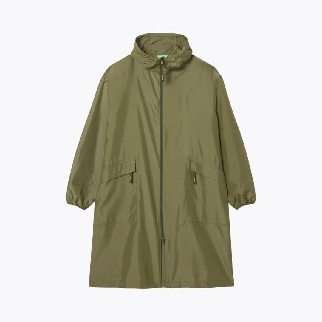 Lange Packbare Wasserabweisende Parka