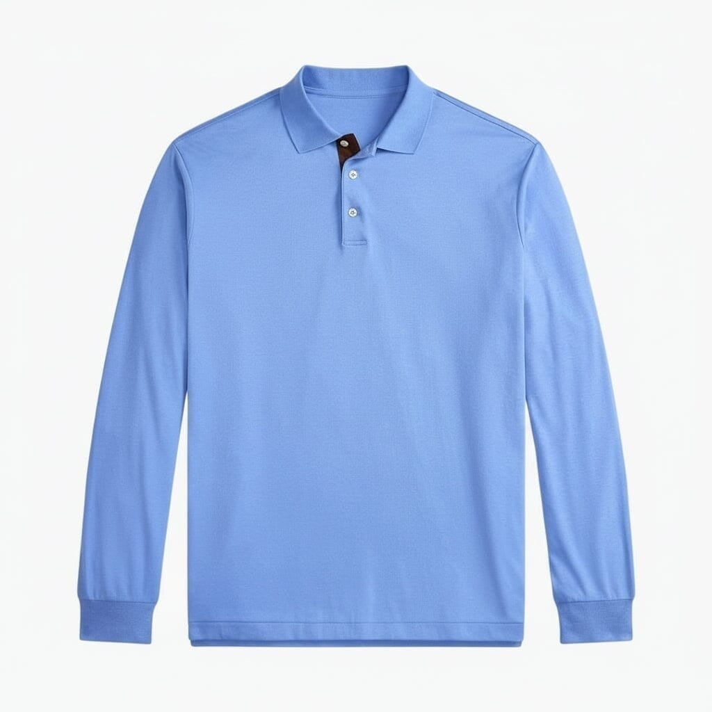 Classic Fit Polo-Shirt Aus Weicher Baumwolle