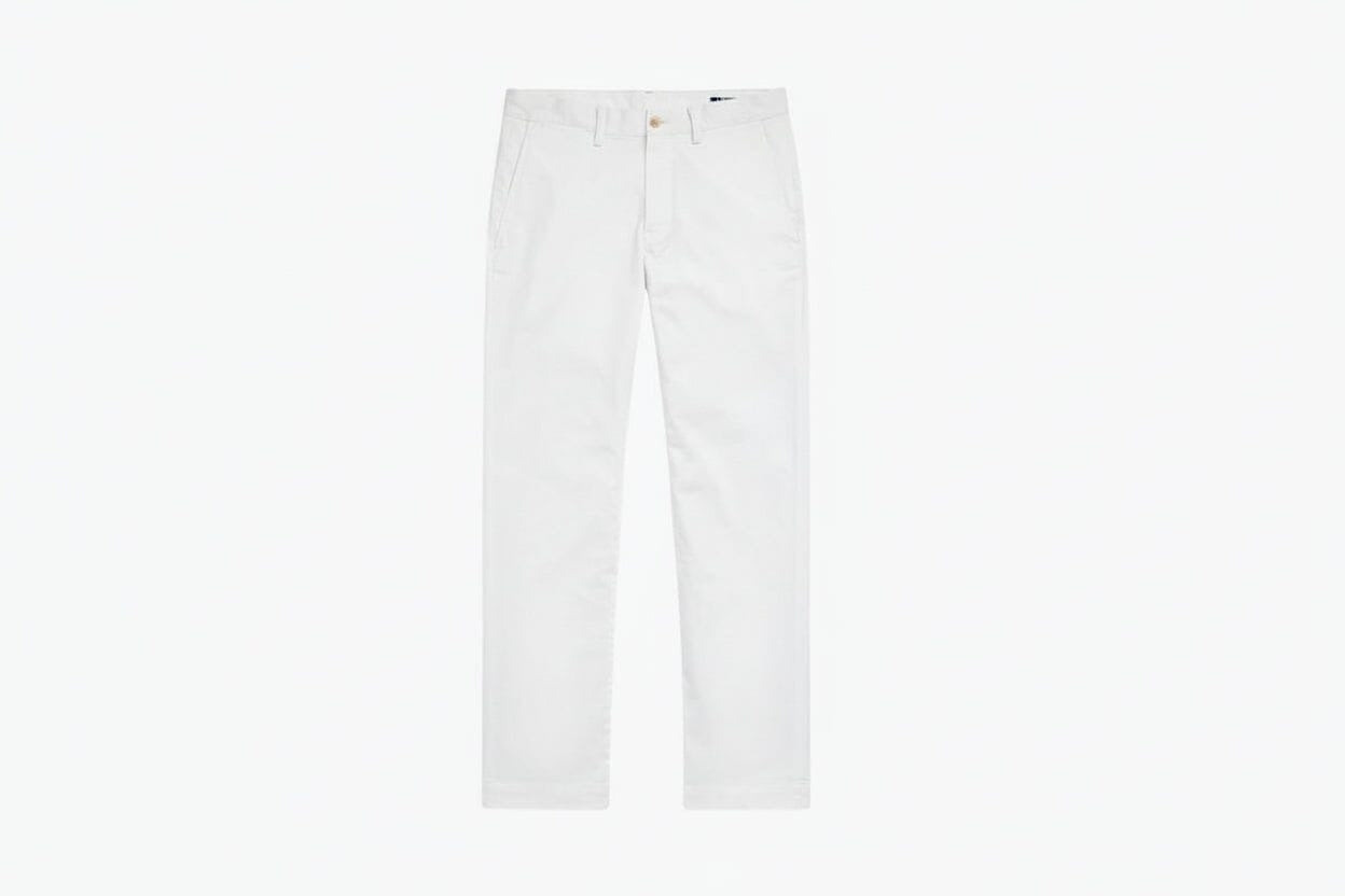 Bedford Chino-Hose Aus Gewaschenem Baumwoll-Stretch