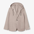 Twill-Blazer Mit Kapuze