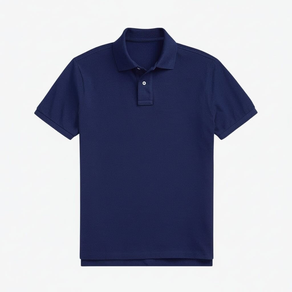 Klassisches Mesh Poloshirt