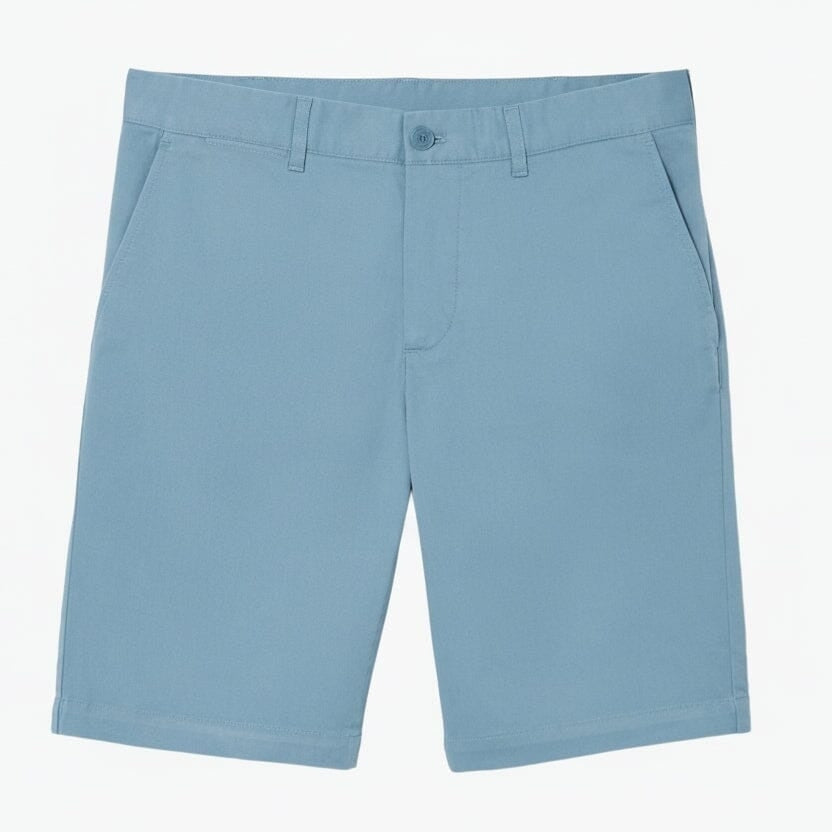 Slim Fit Stretch Baumwoll-Chino Shorts