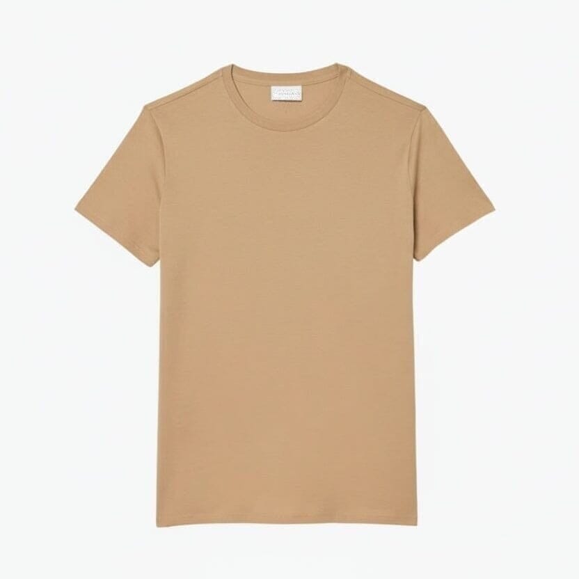 Pima Baumwolle T-SHIRT Vahler Beige S 